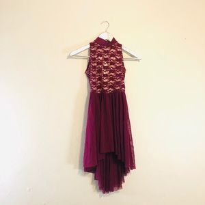 Weissman Girls Ballet dress / costume Maroon